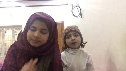 Kubsurat kalaam and Islamic song by little girls Pakistani