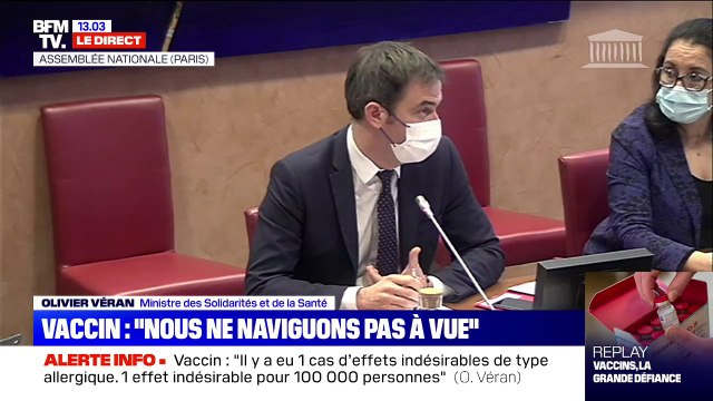 Olivier Véran: Nous allons ouvrir la vaccination aux Français de moins de 75 ans qui souffrent de maladies les exposant à des formes graves