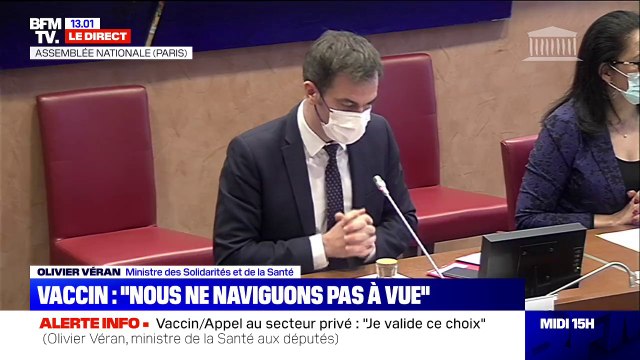 Olivier Véran: Rien ne serait pire que d'avoir un effet de ruée vers le vaccin