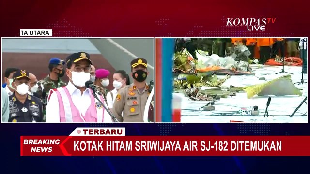 Menhub Sampaikan Pesan Presiden Jokowi untuk Penanganan Korban Sriwijaya Air, Ini Selengkapnya