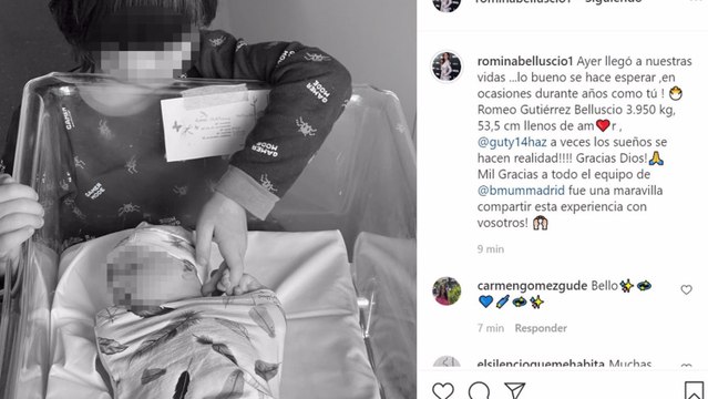 Romina Belluscio y Guti se convierten en padres de nuevo