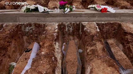 A Thessalonique, les morts du Covid-19 enterrés à l'écart