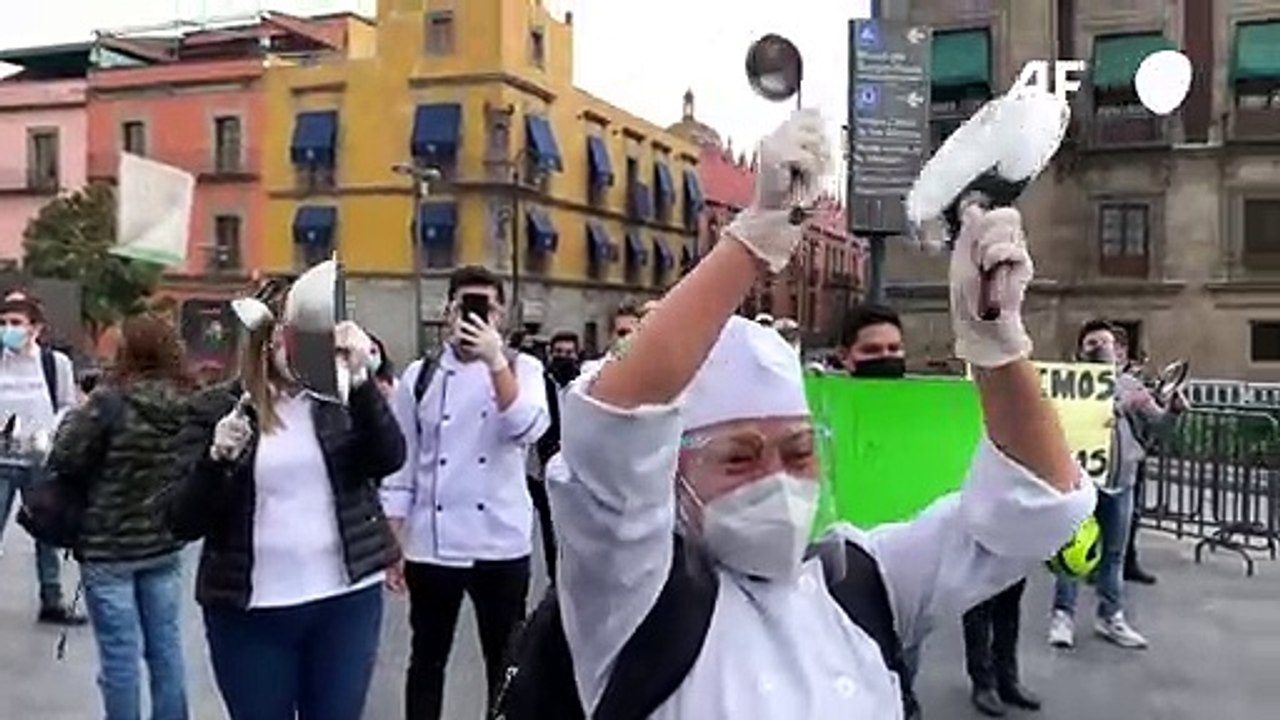 Verzweifelte Gastronomen in Mexiko öffnen trotz Corona-Verbots