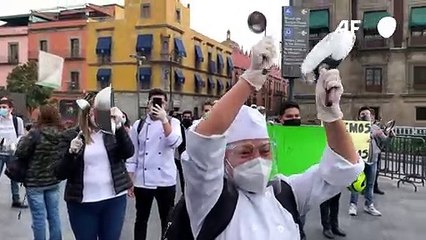 Verzweifelte Gastronomen in Mexiko öffnen trotz Corona-Verbots