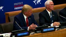 Etats-Unis: Trump et Pence, front commun face aux démocrates