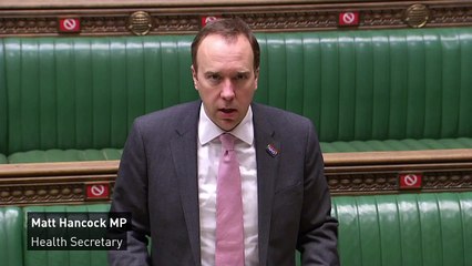 Matt Hancock 'proud' of vaccine rollout