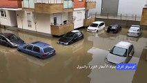 كوسوفو تغرق بمياه الأمطار الغزيرة والسيول