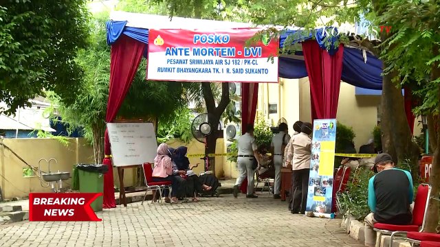 Tim DVI Identifikasi 3 Korban Sriwijaya Air SJ-182