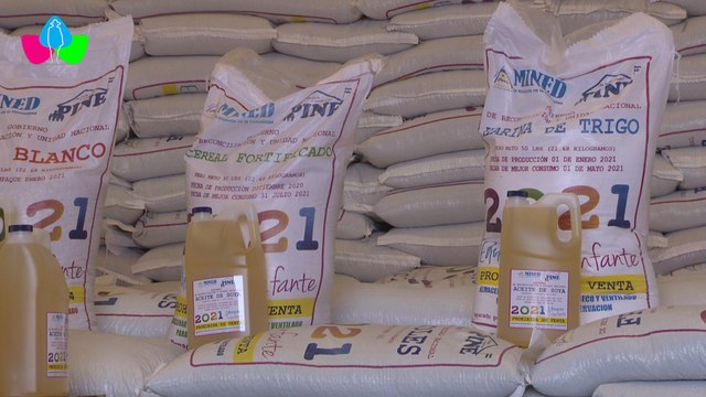 Gobierno de Nicaragua inicia con la distribución de la merienda escolar
