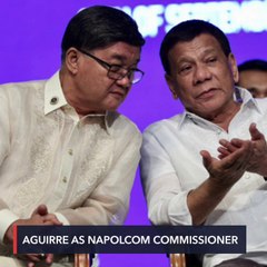 Duterte taps Vitaliano Aguirre II as Napolcom commissioner
