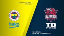 Fenerbahce Beko Istanbul - TD Systems Baskonia Vitoria-Gasteiz Highlights |EuroLeague, RS Round 19