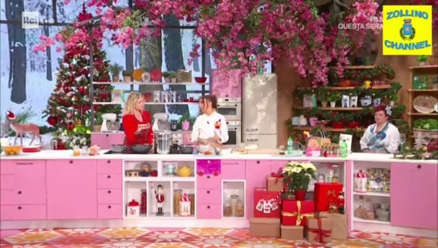 Il piatto Ciceri e tria con i ceci di Zollino preparato nel corso della trasmissione E' sempre mezzogiorno con Antonella Clerici in onda su Rai1 il 10 dicembre 2020