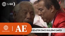 Compañeros se despiden del actor cómico Guillermo Campos | América Espectáculos (HOY)