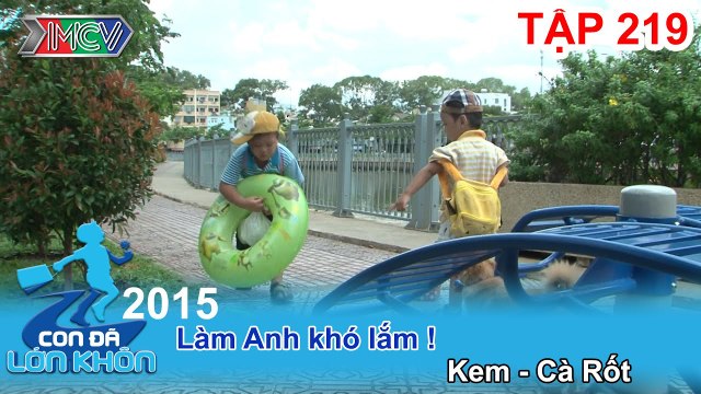 Huy Khánh chia sẻ hạnh phúc làm cha | Con Đã Lớn Khôn tập 219 | 151010.