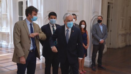 Presidente de Chile y primera dama, en cuarentena por contacto con positivo