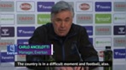 Download Video: Ancelotti happy for season to continue amid rising COVID cases