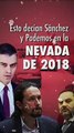 Esto es lo que decía Pe Drong-Sánchez y sus socios podemitas sobre el gobierno del PP cuando nevaba y no gobernaban ellos