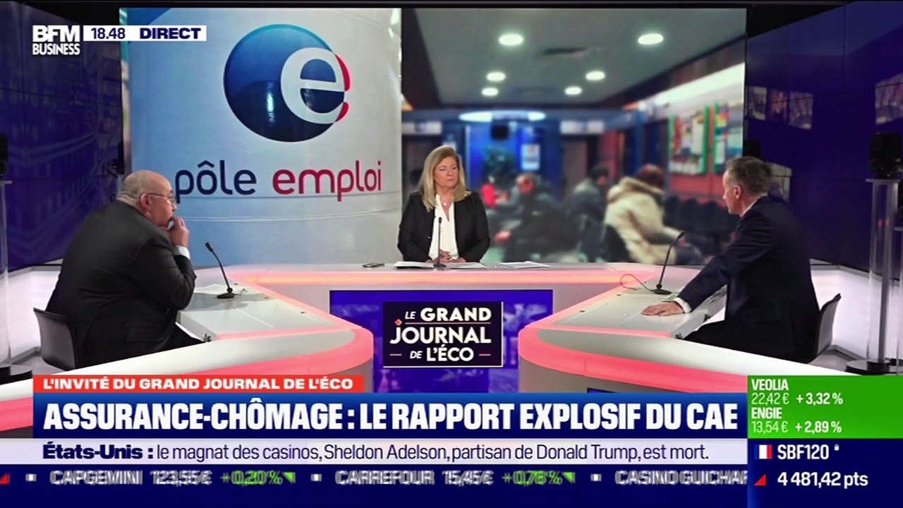 Philippe Martin (CAE) : Le rapport explosif du CAE sur l'Assurance-chômage - 12/01