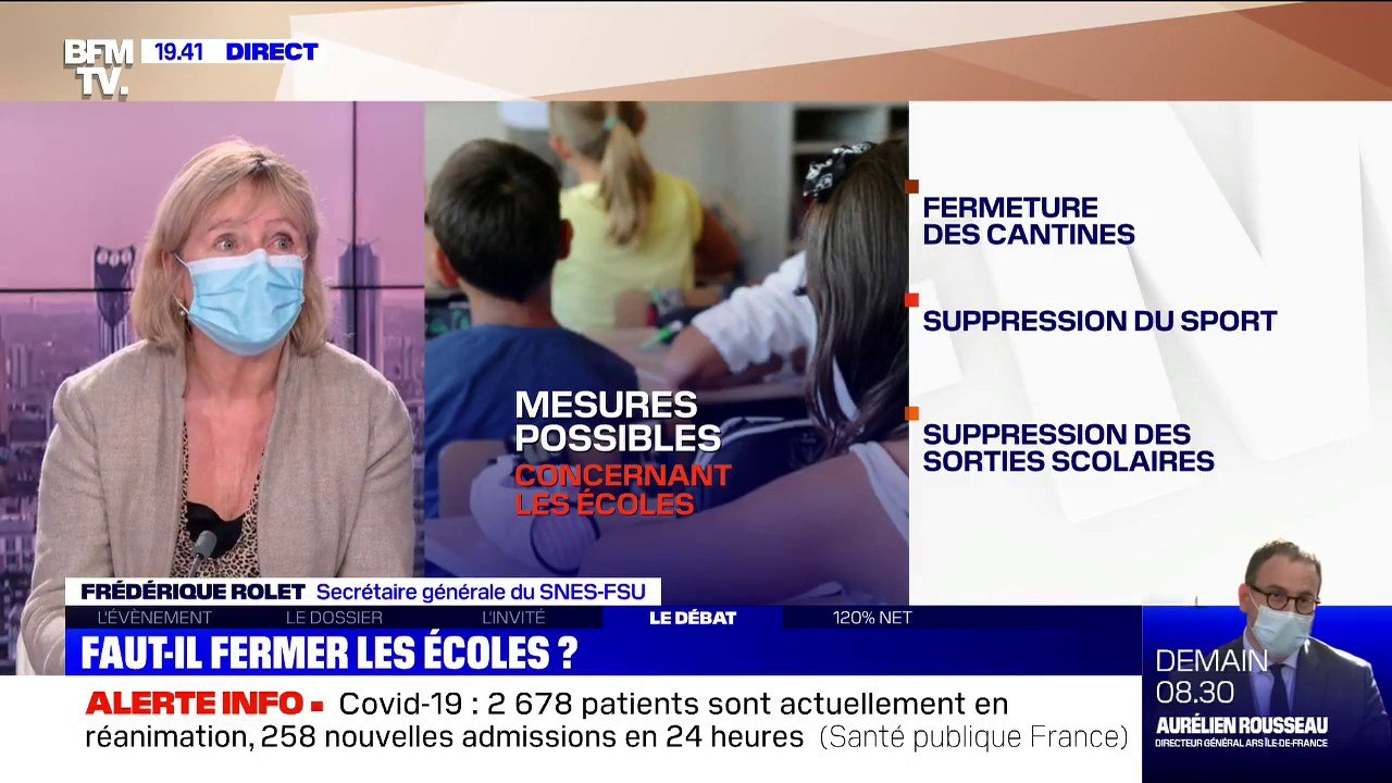 Frédérique Rolet (SNES-FSU): "On constate les dégâts produits par l'enseignement à distance"