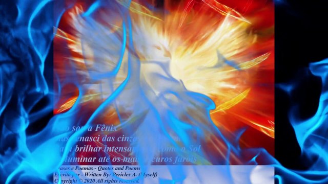 Não sou a Fênix, mas renasci das cinzas, forjado como uma espada! [Poesia] [Frases e Poemas]