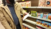 Madrid: Supermercados arrasados en pocos minutos con problemas de abastecimiento por el hielo