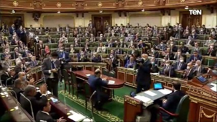 كلمة المستشار حنفي جبالي بعد فوزه برئاسة مجلس النواب