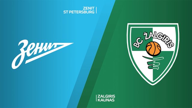Zenit St Petersburg - Zalgiris Kaunas Highlights | Turkish Airlines EuroLeague, RS Round 20