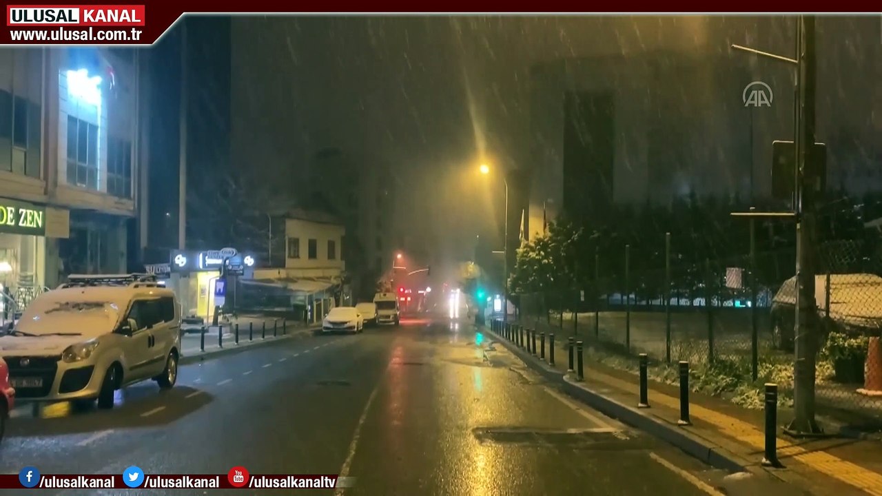Yurdun birçok noktasına kar yağdı