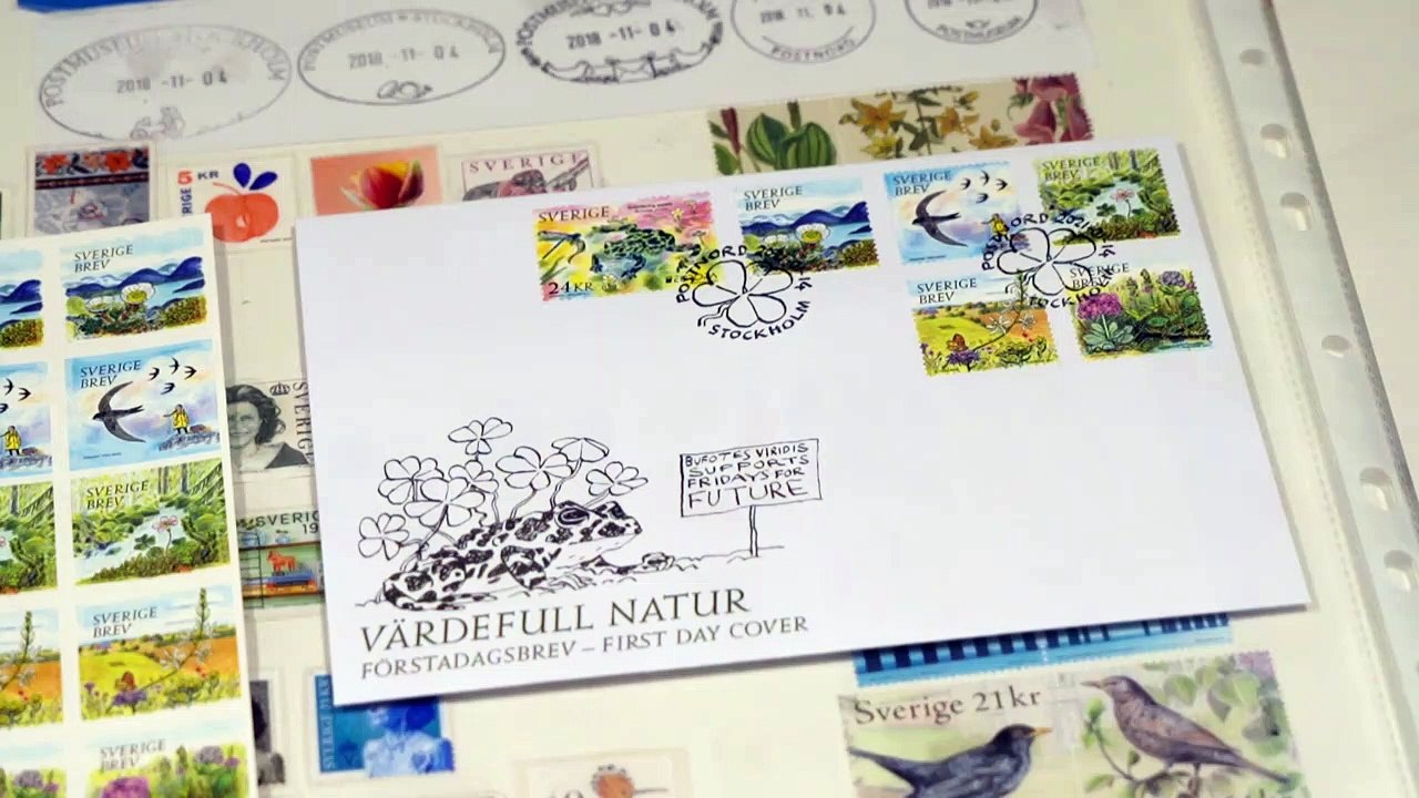 Greta Thunberg auf Briefmarke verewigt