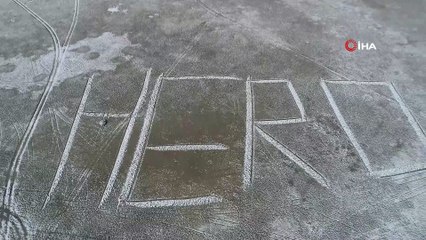 Arazide ki dev yazı, FETÖ’yü akıllara getirdi