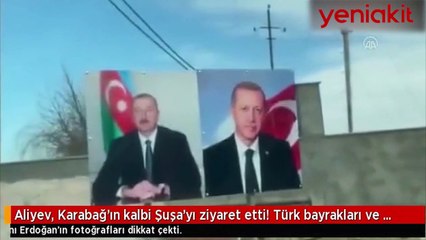 Erdoğan'la fotoğrafını gösteren Aliyev: İki gardaş!
