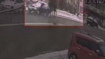 Gazeteci Uğurluoğlu'na saldırı anı kamerada