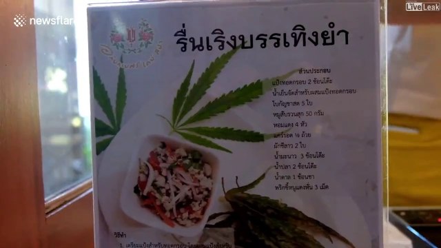 Cet hôpital thaïlandais sert à ses patients des salades de cannabis...