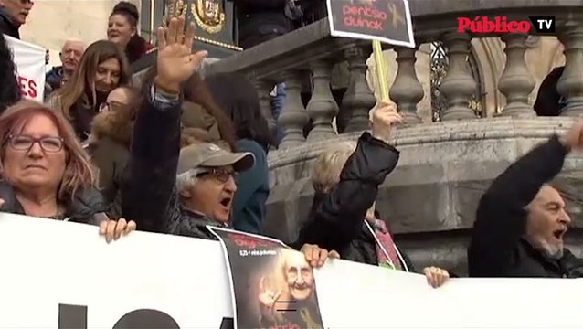 Tercer aniversario del movimiento de pensionistas vascos