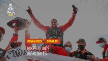 #DAKAR2021 - Stage 12 - Yanbu / Jeddah - Bike/Quad Highlights