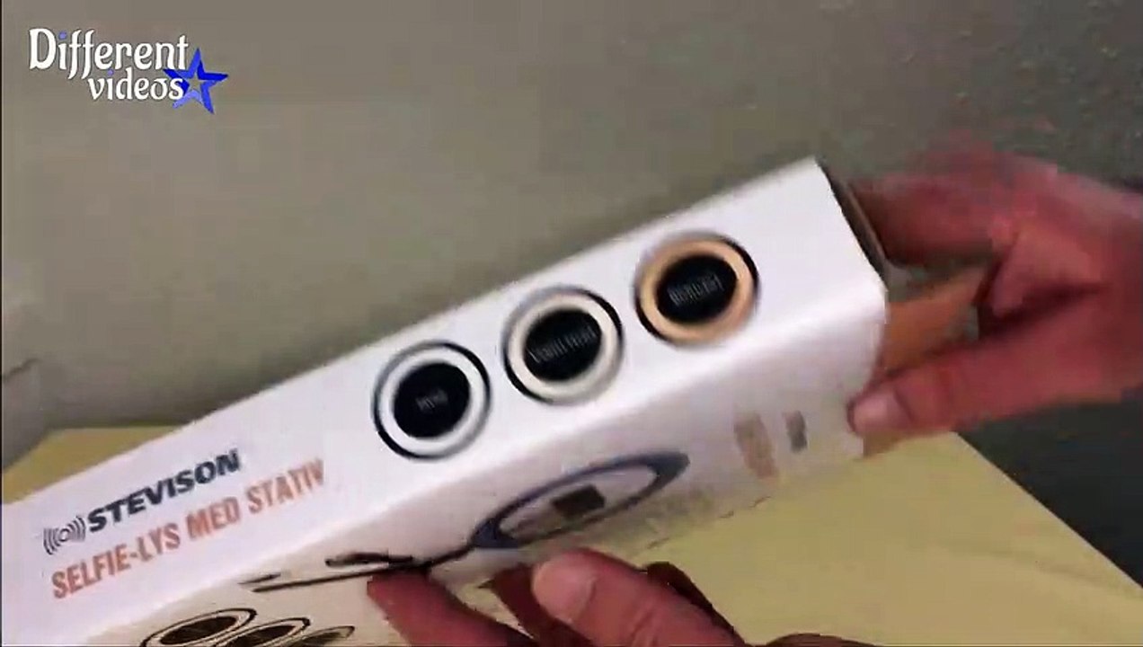 STEVISON  SELFIE-LYS MED STATIV