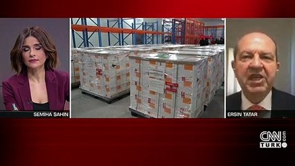 KKTC Cumhurbaşkanı Tatar koronavirüs aşısı oldu | Video