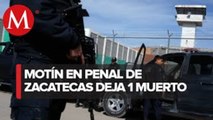 Reportan motín en el penal de Cieneguillas, Zacatecas; hay un muerto y seis heridos