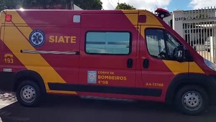 Peça de bicicleta se solta e jovem fica ferido ao sofrer queda no Bairro Interlagos