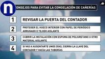 Cuatro consejos para evitar la congelación de cañerías