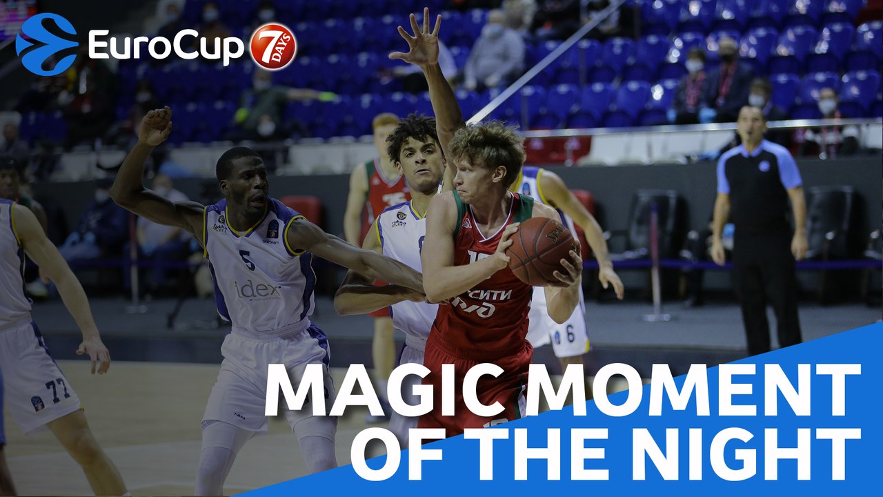 7DAYS Magic Moment of the Night: Mindaugas Kuzminskas, Lokomotiv Kuban Krasnodar