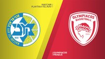 Maccabi Playtika Tel Aviv - Olympiacos Piraeus Highlights | Turkish Airlines EuroLeague, RS Round 19