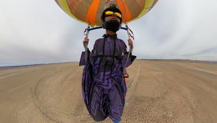 It's A Bird, It's A Plane, It's A...Human Hot Air Balloon?!