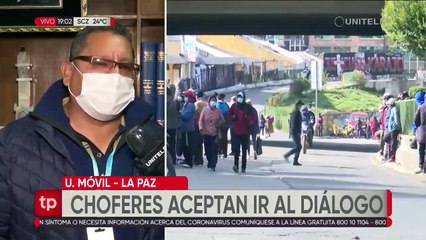Los choferes aceptar ir al diálogo, pero reiteran que se mantienen firmes en sus pedidos