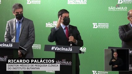 Vacuna china CoronaVac mostró 50,38% de eficacia general en Brasil