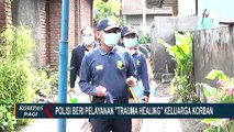 Polisi Beri Pelayanan Trauma Healing Keluarga Korban Sriwijaya Air