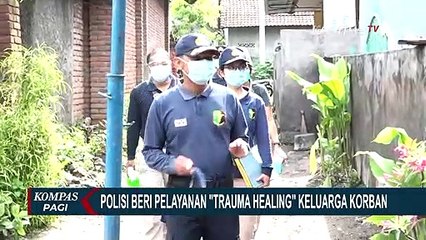 Polisi Beri Pelayanan Trauma Healing Keluarga Korban Sriwijaya Air