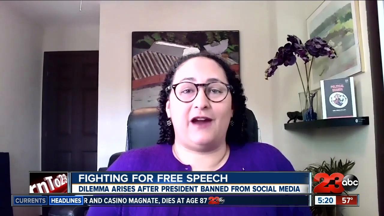 Fighting for free speech
