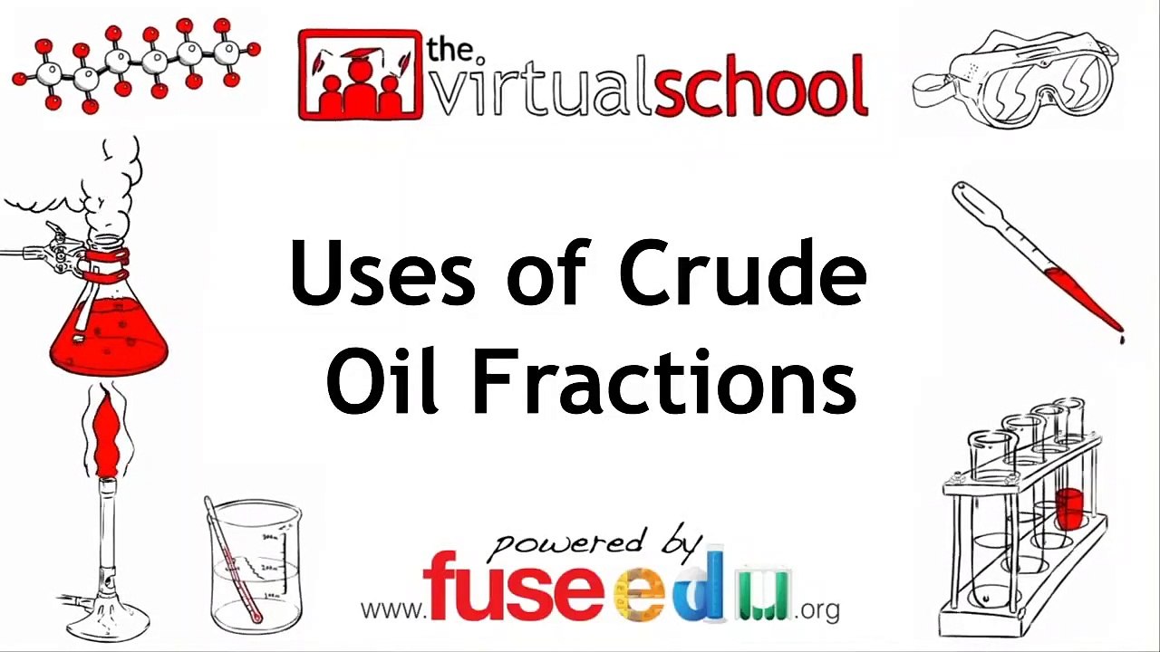 Crude Oil Fractions & Their Uses _ Organic Chemistry _ Chemistry _ FuseSchool