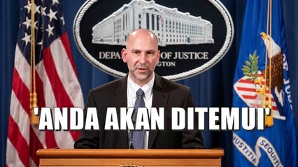 'Anda akan ditemui'  - AS cari perusuh bangunan Capitol